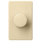 Lutron RCL-153PNL-IV Dalia LED+ 600W Incandescent 150W CFL or LED Single-Pole/3-Way Rotary Light Dimmer in Ivory