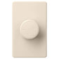 Lutron RCL-153PNLH-LA Dalia LED+ 600W Incandescent 150W CFL or LED Single-Pole/3-Way Rotary Light Dimmer in Light Almond
