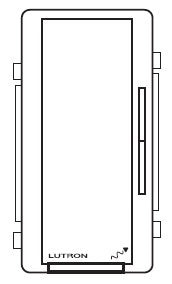 Lutron RK-AD-GR RadioRA2 Color Change Kit for RadioRA2 Accessory Dimmer in Gray