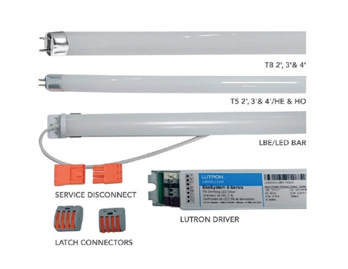 Cflex RP-T8-4FT-3L-840-3W-M-G2 T8 Retrofit Kit 4FT, 3 Lamp, 80CRI, 4000K TBC, 3 Wire dimming to 1%, Linear, Gen2
