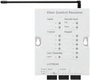 Lutron RR-VCRX-WH RadioRA2 120V Visor Control Receiver in White