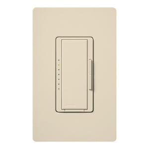 Lutron RRD-10D-ES RadioRA 2 1000W Incandescent / Halogen / 1000 VA Magnetic Low Voltage Dimmer in Eggshell