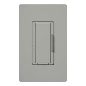 Lutron RRD-10D-GR RadioRA 2 1000W Incandescent / Halogen / 1000 VA Magnetic Low Voltage Dimmer in Gray