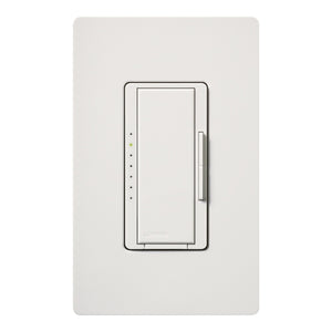 Lutron RRD-10D-WH RadioRA 2 1000W Incandescent / Halogen / 1000 VA Magnetic Low Voltage Dimmer in White
