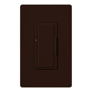 Lutron RRD-10ND-BR RadioRA 2 1000W Incandescent / Halogen / 1000 VA Magnetic Low Voltage Dimmer with Neutral Wire in Brown