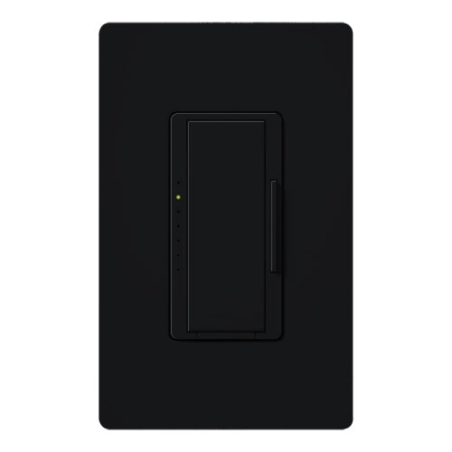 Lutron RRD-6CL-BL RadioRA 2 600W Incandescent, 150W CFL or LED Single Pole / Multi Location Dimmer in Black