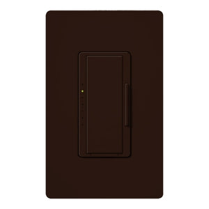Lutron RRD-6CL-BR RadioRA 2 600W Incandescent, 150W CFL or LED Single Pole / Multi Location Dimmer in Brown