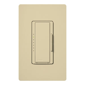 Lutron RRD-6CL-IV RadioRA 2 600W Incandescent, 150W CFL or LED Single Pole / Multi Location Dimmer in Ivory