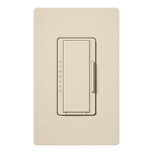 Lutron RRD-6CL-LA RadioRA 2 600W Incandescent, 150W CFL or LED Single Pole / Multi Location Dimmer in Light Almond