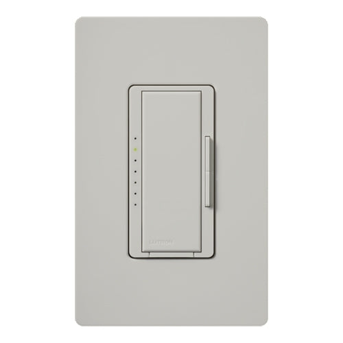 Lutron RRD-6CL-PD RadioRA 2 600W Incandescent, 150W CFL or LED Single Pole / Multi Location Dimmer in Palladium