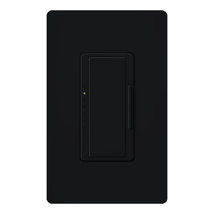 Lutron RRD-6NA-MN RadioRA 2 600W Magnetic / Electronic Low Voltage Phase Adaptive Dimmer with Neutral Wire in Midnight