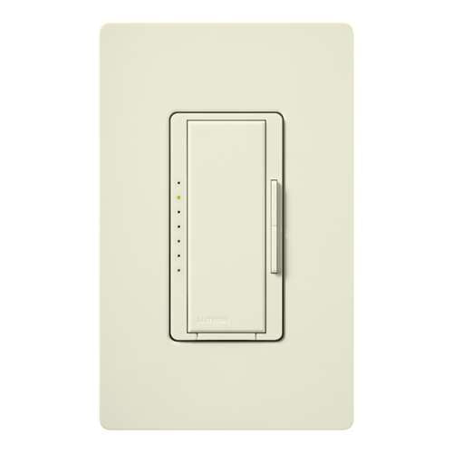 Lutron RRD-6ND-BI RadioRA2 600W Incandescent / Halogen / 600 VA Magnetic Neutral Wire Dimmer, in Biscuit