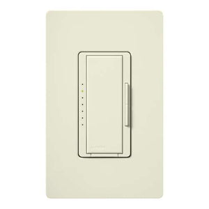 Lutron RRD-6ND-BI RadioRA2 600W Incandescent / Halogen / 600 VA Magnetic Neutral Wire Dimmer, in Biscuit