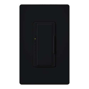 Lutron RRD-6ND-BL RadioRA2 600W Incandescent / Halogen / 600 VA Magnetic Neutral Wire Dimmer, in Black