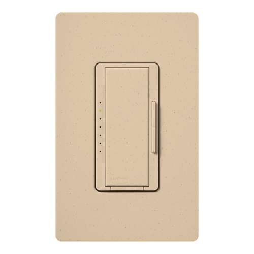 Lutron RRD-6ND-DS RadioRA2 600W Incandescent / Halogen / 600 VA Magnetic Neutral Wire Dimmer, in Desert Stone