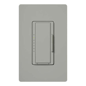 Lutron RRD-6ND-GR RadioRA2 600W Incandescent / Halogen / 600 VA Magnetic Neutral Wire Dimmer, in Gray