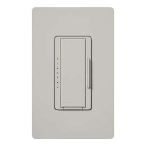 Lutron RRD-6ND-PD RadioRA2 600W Incandescent / Halogen / 600 VA Magnetic Neutral Wire Dimmer, in Palladium