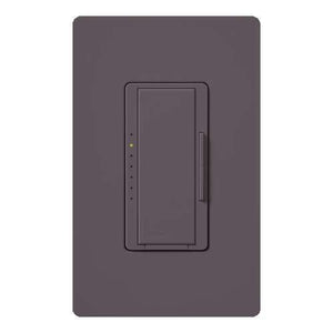 Lutron RRD-6ND-PL RadioRA2 600W Incandescent / Halogen / 600 VA Magnetic Neutral Wire Dimmer, in Plum