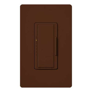 Lutron RRD-6ND-SI RadioRA2 600W Incandescent / Halogen / 600 VA Magnetic Neutral Wire Dimmer, in Sienna