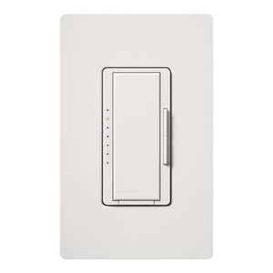 Lutron RRD-6ND-WH RadioRA2 600W Incandescent / Halogen / 600 VA Magnetic Neutral Wire Dimmer, in White