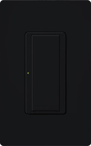 Lutron RRD-8ANS-BL RadioRA 2 120V / 8A Electronic Switch with Neutral Wire in Black