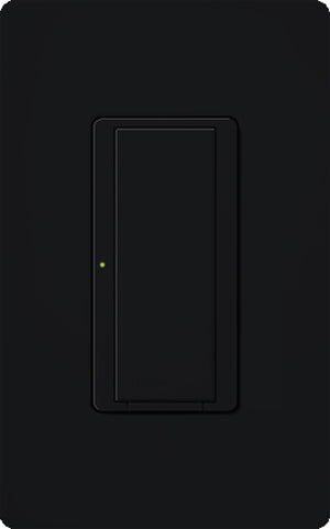 Lutron RRD-8ANS-MN RadioRA 2 120V / 8A Electronic Switch with Neutral Wire in Midnight