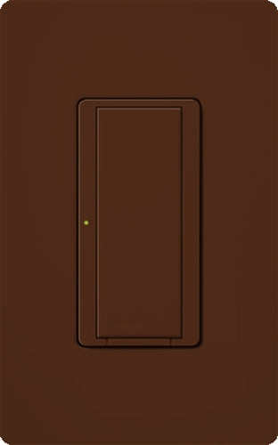 Lutron RRD-8ANS-SI RadioRA 2 120V / 8A Electronic Switch with Neutral Wire in Sienna