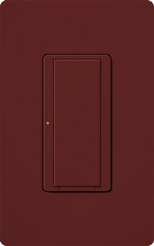 Lutron RRD-8S-DV-MR RadioRA 2 120-277V / 8A Two-Wire Electronic Switch in Merlot