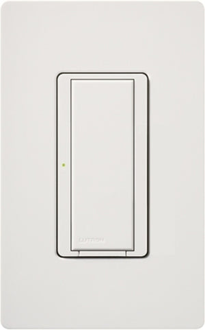 Lutron RRD-8S-DV-SW RadioRA 2 120-277V / 8A Two-Wire Electronic Switch in Snow
