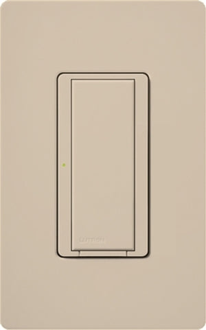 Lutron RRD-8S-DV-TP RadioRA 2 120-277V / 8A Two-Wire Electronic Switch in Taupe