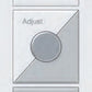Lutron RRD-P3BRL-L-WH RadioRA 2 Pico Wireless Control, 3-Button Light Control with Raise/Lower in White