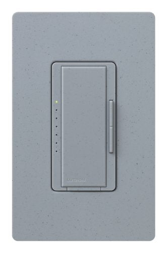 Lutron RRD-PRO-BG 250 W (CFL/LED) or 500 W/VA Incandescent/Halogen/ELV or 400 VA MLV Phase Selectable, Neutral Optional dimmer, Bluestone