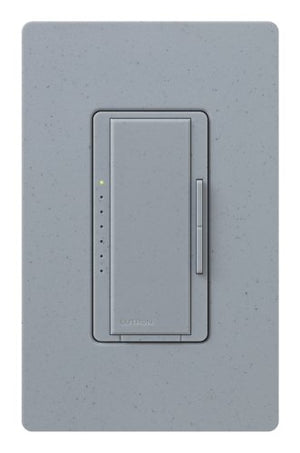 Lutron RRD-PRO-BG 250 W (CFL/LED) or 500 W/VA Incandescent/Halogen/ELV or 400 VA MLV Phase Selectable, Neutral Optional dimmer, Bluestone