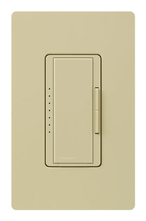 Lutron RRD-PRO-IV 250 W (CFL/LED) or 500 W/VA Incandescent/Halogen/ELV or 400 VA MLV Phase Selectable, Neutral Optional dimmer, Ivory
