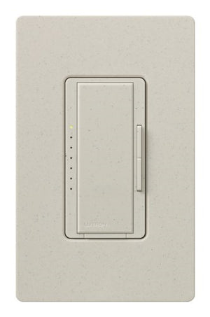Lutron RRD-PRO-LS 250 W (CFL/LED) or 500 W/VA Incandescent/Halogen/ELV or 400 VA MLV Phase Selectable, Neutral Optional dimmer, Limestone