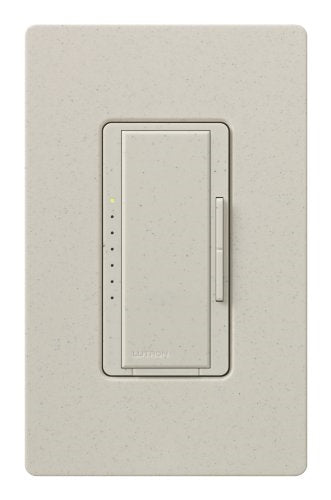 Lutron RRD-PRO-LS 250 W (CFL/LED) or 500 W/VA Incandescent/Halogen/ELV or 400 VA MLV Phase Selectable, Neutral Optional dimmer, Limestone