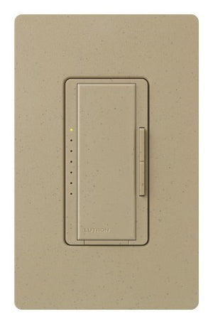 Lutron RRD-PRO-MS 250 W (CFL/LED) or 500 W/VA Incandescent/Halogen/ELV or 400 VA MLV Phase Selectable, Neutral Optional dimmer, Mocha Stone