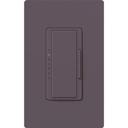 Lutron RRD-PRO-PL 250 W (CFL/LED) or 500 W/VA Incandescent/Halogen/ELV or 400 VA MLV Phase Selectable, Neutral Optional dimmer, Plum