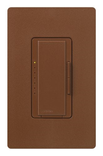 Lutron RRD-PRO-SI 250 W (CFL/LED) or 500 W/VA Incandescent/Halogen/ELV or 400 VA MLV Phase Selectable, Neutral Optional dimmer, Sienna