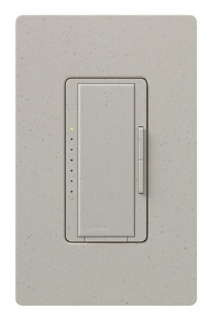 Lutron RRD-PRO-ST 250 W (CFL/LED) or 500 W/VA Incandescent/Halogen/ELV or 400 VA MLV Phase Selectable, Neutral Optional dimmer, Stone
