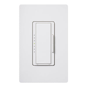 Lutron RRD-PRO-WH 250 W (CFL/LED) or 500 W/VA Incandescent/Halogen/ELV or 400 VA MLV Phase Selectable, Neutral Optional dimmer, White