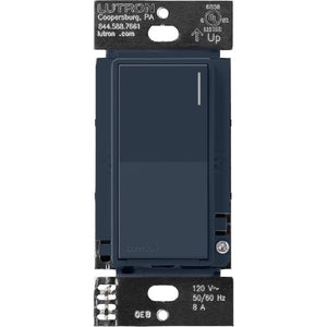 Lutron RRST-8ANS-DE RadioRA 3 Sunnata 8 A Light, 1/4 HP 5.8 A Motor RF Switch in Deep Sea