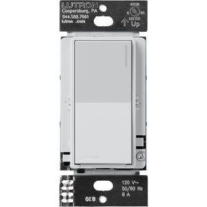 Lutron RRST-8ANS-MI RadioRA 3 Sunnata 8 A Light, 1/4 HP 5.8 A Motor RF Switch in Mist