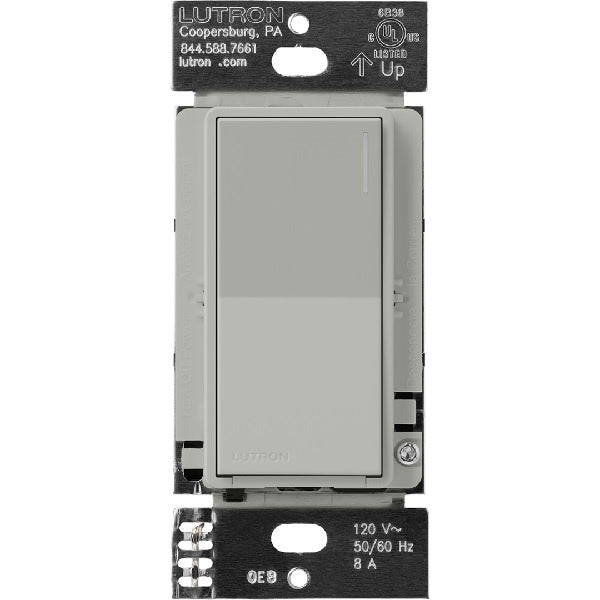 Lutron RRST-8ANS-PB RadioRA 3 Sunnata 8 A Light, 1/4 HP 5.8 A Motor RF Switch in Pebble