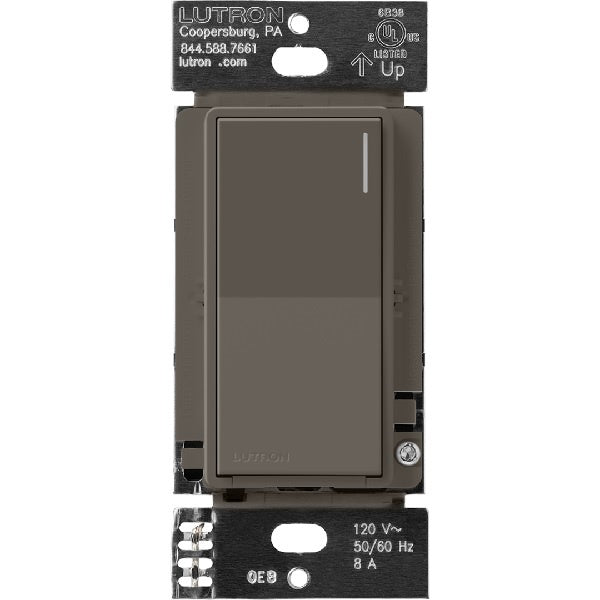 Lutron RRST-8ANS-TF RadioRA 3 Sunnata 8 A Light, 1/4 HP 5.8 A Motor RF Switch in Truffle