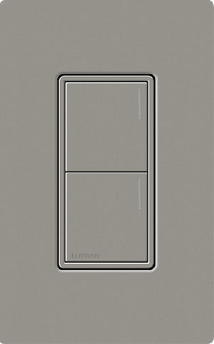 Lutron RRST-HN2B-CS RadioRA 3 Sunnata RF Keypad, 2-Button Hybrid Keypad in Cobblestone