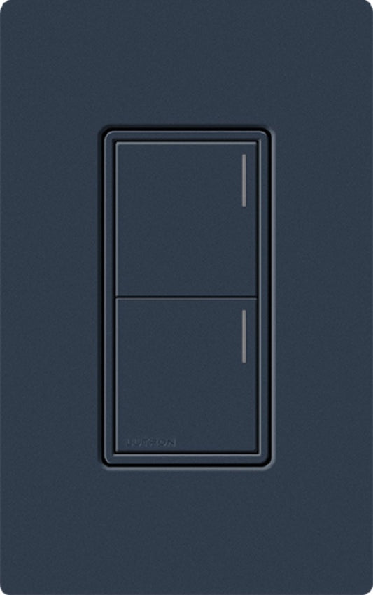 Lutron RRST-HN2B-DE RadioRA 3 Sunnata RF Keypad, 2-Button Hybrid Keypad in Deep Sea