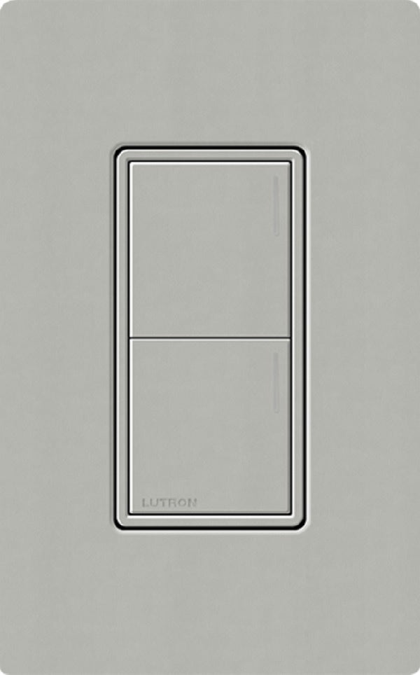 Lutron RRST-HN2B-PB RadioRA 3 Sunnata RF Keypad, 2-Button Hybrid Keypad in Pebble