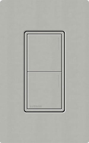 Lutron RRST-HN2B-PB RadioRA 3 Sunnata RF Keypad, 2-Button Hybrid Keypad in Pebble