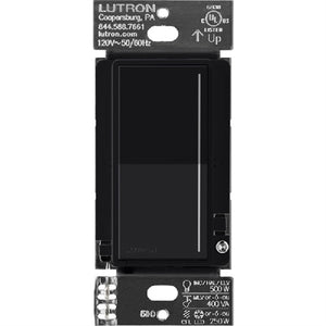 Lutron Sunnata RRST-PRO-N-BL RadioRA 3 PRO LED+ RF Touch Single Pole/ Multi-Location Dimmer in Black